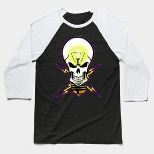 Skull Bulb Baseball T-Shirt